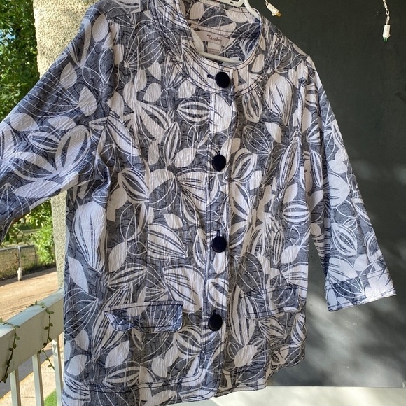 Tanjay Black & White Jacket / Blazer - Picture 3 of 4